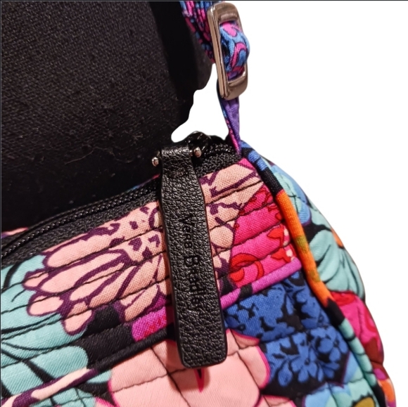 Vera Bradley Franni Bag Floral Fiesta Retired - Picture 5 of 7